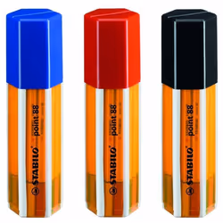 Stylo-feutre - STABILO - Point 88 - 04 mm - Couleurs assorties - Pour enfants à partir de 6 ans
