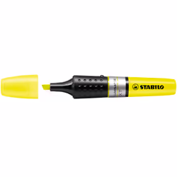 STABILO Luminator, 1 pièce(s), Jaune, Pointe biseautée, Noir, Jaune, Polypropylène (PP), 2 mm