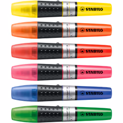 STABILO Luminator marqueur 1 pièce(s) Pointe biseautée Rouge - Vue supplémentaire 4