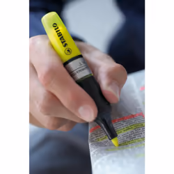 STABILO Luminator marqueur 1 pièce(s) Pointe biseautée Rouge - Vue supplémentaire 7