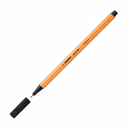 STABILO point 88 stylo fin Noir 3 pièce(s)