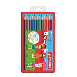 STABILO kleurpotlood Color 12 potloden in een metalen doos