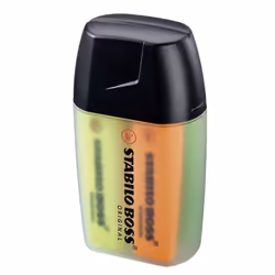 STABILO BOSS ORIGINAL, 5 pièce(s), Multicolore, Pointe biseautée, Multicolore, Rectangle, 2 mm