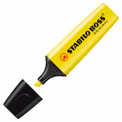 STABILO BOSS ORIGINAL marqueur 5 pièce(s) Pointe biseautée Multicolore - Vue supplémentaire 4