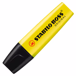 STABILO BOSS ORIGINAL marqueur 8 pièce(s) Pointe biseautée Multicolore