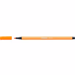 Feutre STABILO AQUACOLOR - Lot de 10 - Orange - Pointe 1mm - Opaque