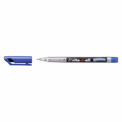 STABILO Write-4-all, Bleu, Bleu, Argent, 0,4 mm, Vitrocéramique, Feuille, Verre, Métal, Plastique, Allemagne, 10 mm
