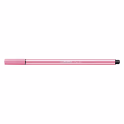 STABILO Pen 68, 1 couleurs, Rose, Pointe ogive, 1 mm, Rose, Hexagonal