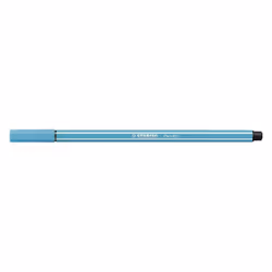 STABILO Pen 68, 1 couleurs, Bleu, Pointe ogive, 1 mm, Bleu, Hexagonal