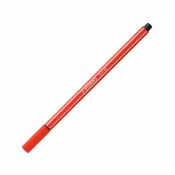 STABILO Pen 68, 1 couleurs, Orange, Pointe ogive, 1 mm, Orange, Hexagonal