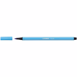 STABILO Pen 68, 1 couleurs, Bleu, Pointe ogive, 1 mm, Bleu, Hexagonal