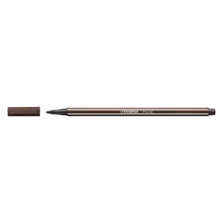 STABILO Pen 68, 1 couleurs, Marron, Pointe ogive, 1 mm, Marron, Hexagonal