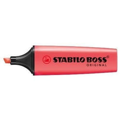 STABILO BOSS ORIGINAL marqueur 1 pièce(s) Pointe biseautée Rouge
