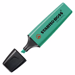 STABILO BOSS ORIGINAL marqueur 1 pièce(s) Pointe biseautée Turquoise - Vue supplémentaire 2