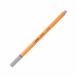 STABILO point 88, Gris, Gris, Orange, Hexagonal, Métal, 0,4 mm, Allemagne
