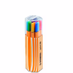 STABILO Point 88, Multicolore, Orange, Plastique, 0,4 mm, Allemagne, 168 g