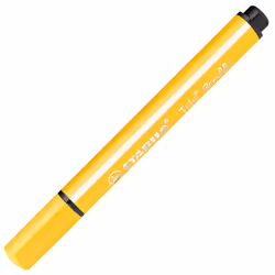 STABILO Trio Scribbi, 1 couleurs, Jaune, Fibre, 2 mm, Jaune, Triangle