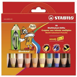 STABILO woody 3 in 1 Multicolore 10 pièce(s)