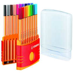 STABILO Point 88 stylo fin Multicolore 20 pièce(s)