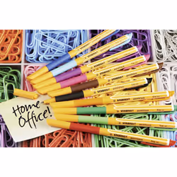 STABILO pointVisco Stylos à encre gel avec bouchon Fin Multicolore 4 pièce(s)
