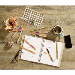 STABILO pointVisco Stylos à encre gel avec bouchon Fin Multicolore 10 pièce(s) - Vue supplémentaire 5