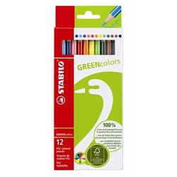 STABILO GREENcolors Farbstifte Multicolore 12 pièce(s)