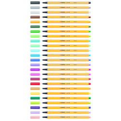 STABILO Point 88 stylo-feutre Multicolore 18 pièce(s)