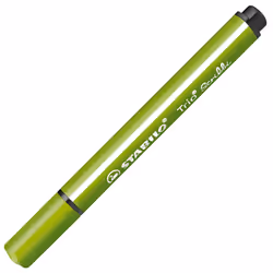 STABILO Trio Scribbi, 1 couleurs, Vert, Fibre, 2 mm, Vert, Triangle