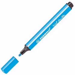 STABILO Trio Scribbi, 1 couleurs, Bleu, Fibre, 2 mm, Bleu, Triangle