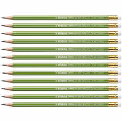 STABILO GREENgraph, HB, Vert, Hexagonal, Loisir, Bureau, École, République tchèque, 2,2 mm