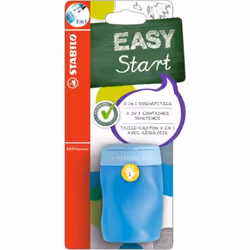 STABILO B-41594-3, Taille crayon manuel, Bleu, Allemagne, Boîte avec crochet, STABILO EASYcolors, STABILO EASYgraph, STABILO  ...