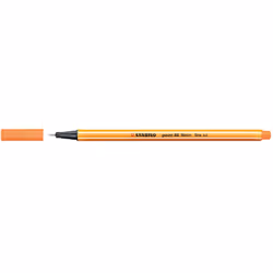 STABILO point 88, Orange, Orange, Hexagonal, Métal, 0,4 mm, Allemagne