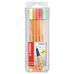 STABILO point 88 stylo fin Multicolore 5 pièce(s)