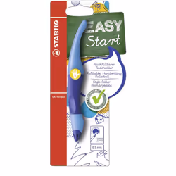STABILO EASYoriginal, Stylo à bille, Bleu, Bleu, 0,5 mm, Moyen, Pour gaucher