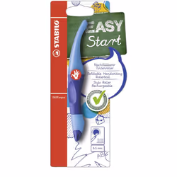 STABILO EASYoriginal, Stylo à bille, Bleu, Bleu, 0,5 mm, Moyen, Pour droitier