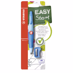 STABILO EASYergo 3.15, Bleu, Noir, HB, 3,15 mm, Rond, République tchèque