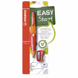 STABILO EASYergo 3.15, Orange, Rouge, Noir, HB, 3,15 mm, Rond, République tchèque