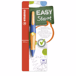 STABILO EASYergo 1.4, Bleu, Orange, Noir, HB, 1,4 mm, République tchèque, 25 g