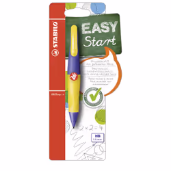 STABILO EASYergo 1.4, Violet, Jaune, Noir, HB, 1,4 mm, République tchèque, 25 g
