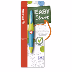 STABILO EASYergo 1.4, Citron vert, Turquoise, Noir, HB, 1,4 mm, République tchèque, 25 g