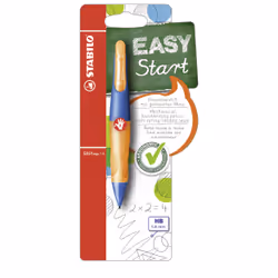 STABILO EASYergo 1.4, Bleu, Orange, Noir, HB, 1,4 mm, République tchèque, 25 g