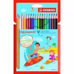 STABILO Aquacolor, Multicolore, 18 pièce(s)