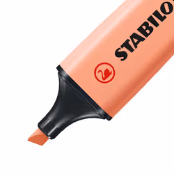 STABILO Boss Original Pastel marqueur 1 pièce(s) Pointe biseautée Pêche - Vue supplémentaire 3