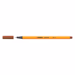 STABILO point 88, Rouge, Orange, Rouge, Hexagonal, Métal, 0,4 mm, Allemagne