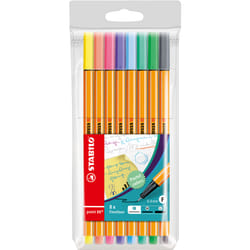 STABILO point 88 stylo fin Moyen Multicolore 8 pièce(s)