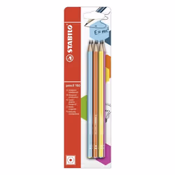 STABILO Pencil 160, HB, Multicolore, Hexagonal, Loisir, Bureau, École, République tchèque, 15 mm