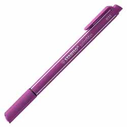 STABILO pointMax, Lilas, Moyen, Lilas, Rond, Encre à base d'eau, Feutre de nylon