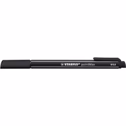 STABILO pointMax stylo fin Moyen Noir, Bleu, Marron, Vert, Bleu clair, Vert clair, Orange, Rose, Violet, Rouge, Jaune 12 pièce(s)