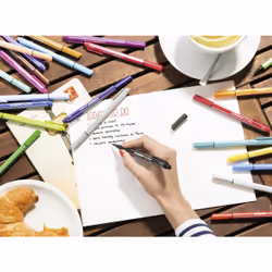 STABILO pointMax stylo fin Moyen Noir, Bleu, Marron, Vert, Bleu clair, Vert clair, Orange, Rose, Violet, Rouge, Jaune 12 pièce(s) - Vue supplémentaire 5