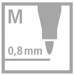 STABILO pointMax stylo fin Moyen Multicolore 24 pièce(s) - Vue supplémentaire 9